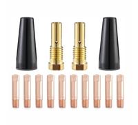 Lot de 14 pistolets à souder MIG - Buses de gaz - 0,9 mm | K3493-1 Kit d'accessoires de rechange compatibles avec Lincoln FC90/80GL, Forney, Century, Chicago Electric, Craftsman