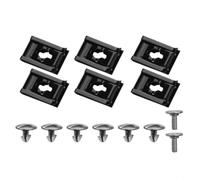Lot de 14 vis de couvercle de moteur inférieur pour Honda CRV Civic - Fixations de retenue de dessous de plateau pour pare-chocs - Kit de quincaillerie 90674-TY2-A01