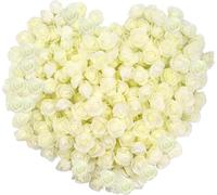 Lot de 144 fleurs artificielles pour le bricolage, petites fleurs artificielles, mini fleurs de roses pour mariage, barrettes à cheveux, bandeaux, accessoires de décoration, fabrication à faire