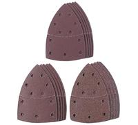 Einhell Lot de 15 abrasifs pour ponceuse triangulaire – 15x10 mm Grains 60-K120-K180 49496174