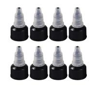 Lot de 15 Bouchons de Rechange en Plastique pour Bouteille 24/410