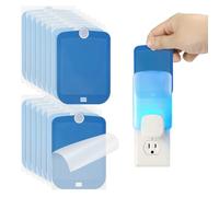 Lot de 15 cartouches de recharge compatibles avec le piège lumineux à insectes volants Raid Essentials Light Trap, cartouches de recharge extra adhésives pour piège lumineux à insectes volants pour