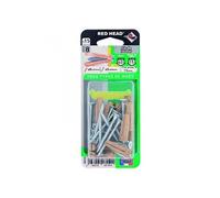 Lot de 15 cheville et vis BATIFIX, Diam.8 x L.32 mm