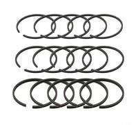 Lot de 15 compresseurs d'air pour bague de piston pour cylindre de 48 mm, joints de gaz et d'huile en aluminium avec diamètre intérieur de 46 mm pour réparation de pompe pneumatique