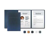 'Lot de 15 de candidature à 3 Bleu nuit au design métallique avec 2 rails//Qualité Premium Avec décors "jour protèges-documents directement du fabricant Stratocaster haute qualité ®