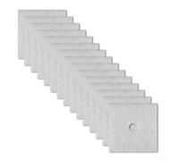 Lot de 15 filtres de rechange pour Maico ZF 60/100 et ER-APAPB 0093.0680, filtre à air G2 135 x 135 x 10 mm avec diamètre intérieur de 22 mm