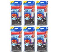 Lot de 15 pack de 2 éponge double-face, tampon à récurer en acier inoxydable, vadrouille métal powerinox, récureur métallique antirouille, grattoir en acier inoxydable, accessoire de nettoyage cuisine