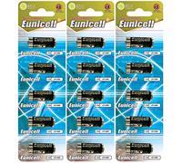 Lot de 15 piles alcalines LR1/N/Lady 1,5 V (3 blisters de 5 piles) AM5, UM5 4001, 4901, MX9100, 910A - Produit de marque jetable Eunicell
