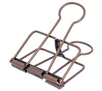 Lot de 15 pinces extra larges en cuivre pour fournitures scolaires de bureau 5,1 cm