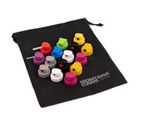 Lot de 15 têtes de pulvérisation de rechange pour bombes aérosols - Lignes très fines à très grandes surfaces - Calligraphie - Dans un sac pratique Montana