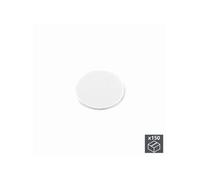 Lot de 150 pastilles adhésives D. 20 mm en finition blanc - 4026615