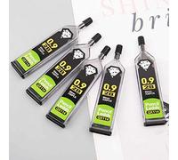 Lot de 150 recharges de plomb BE-TOOL 0,3/0,5/0,7/0,9 HB 2B 2H pour porte-mine mécanique, résistant à la casse, 30 par tube, 5 tubes (150 pièces)