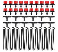 Lot De 150 Systèmes d'irrigation Réglables,Goutteurs À Thé Barbed,Kit D'Arrosage Automatique Micro Goutte À Goutte Pour Plantes