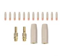 Lot de 16 accessoires de soudage pour brûleur 15AK buses en cuivre | Cuivre résistant à la chaleur, long, montage facile, pour brûleurs 15 AK, réduit les scories