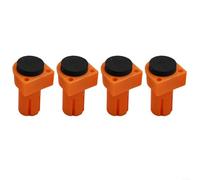 Lot de 16 colliers de serrage en nylon avec inserts de frein antidérapants en mousse EVA pour trous de chien de 19 mm et 20 mm offrant un soutien ferme pendant le travail du bois et les tâches de