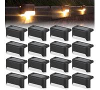 Lot de 16 Lampes Solaires, Eclairage à LED Lampe Solaire Exterieur, Lumières Solaires Exterieure Jardin Blanc Chaud Étanche
