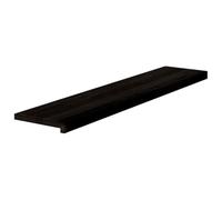 Lot de 16 marches d'escalier en bois massif de chêne, 120 x 30 x 2 cm | Bois de chêne massif, finition polie, utilisation comme rebord de fenêtre, surface lisse, facile à nettoyer