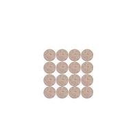 Scotch - Patin glisseur feutre laine extra soft adhésif Ø 17 mm Beige - Lot de 16