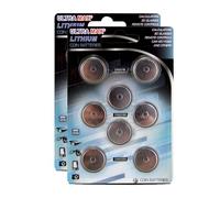 Lot de 16 Piles Bouton au Lithium 3V 4X CR2016 4X CR2025 8X CR2032, Assortiment de Piles Bouton pour Montres, horloges ou calculatrices - JUANIO -
