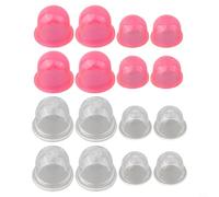 Lot de 16 pompes à carburant clipsables pour tronçonneuse, débroussailleuse, souffleur compatible avec les petites pièces de moteur Echo 34 mm de hauteur