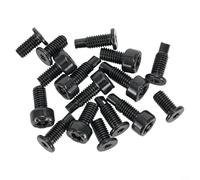 Lot de 16 vis de sonnette en acier carbone pour t5 T16 | Compatible avec Ring Video Doorbell, Pro et Gen 2, facile à installer, remplace le matériel perdu