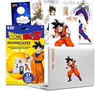 Lot de 17 autocollants Dragon Ball Z pour voiture - Lot de 17 autocollants assortis Dragon Ball pour ordinateurs portables, téléphones portables, bouteilles d'eau, plus | Décalcomanies Dragon Ball Z