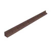 Bordure de jardin flexible, 21,6 mètres, avec maillet en caoutchouc - Marron