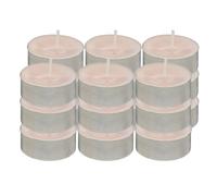 Lot de 18 Bougies Chauffe-Plat Hugo 3,7cm Rose