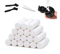 Lot de 18 filtres de rechange pour Shark ChillPill FA022, kit de 18 tampons en coton pour tête de pulvérisateur, noyau de rechange compatible pour appareil de refroidissement