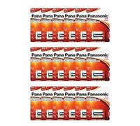 Lot de 18 Piles alcalines Panasonic Pro Power Gold 9V 6LR61PPG (6LR61, MN1604, PP3)