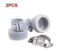 Lot de 2 adaptateurs B pour piscine Intex - Raccorde les piscines,Adaptateur de tuyau Accessoire de piscine 1,25 po à 1,5