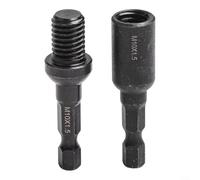 Lot de 2 adaptateurs de douille pour boulons de suspension M6 M8 M10 et inserts filetés avec design double fonction (M10)