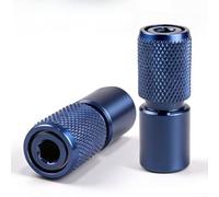 Lot de 2 adaptateurs de meuleuse d'angle pour filetage de montage M10 vers insert hexagonal de 6,35 mm pour systèmes de meuleuse d'angle à disque de 100 mm