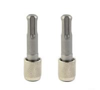Lot de 2 adaptateurs de perceuse à tige hexagonale pour marteaux SDS Plus | S'adapte à tous les mandrins à changement rapide, perceuses standard, marteaux électriques, idéal pour les professionnels et