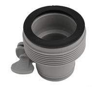 Lot de 2 adaptateurs de tuyau de piscine type B 1,25 pour raccord en plastique 1,5 pour pompes de piscine hors-sol, systèmes d'eau salée, compatible avec les équipements de marque
