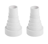 Lot de 2 adaptateurs de tuyau filtrant 4550 avec joints toriques, accessoires de piscine, tuyau filtrant 4550 compatible avec Intex Bestway Pools, adaptateur de tuyau de piscine avec filetage