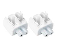 Lot de 2 adaptateurs de voyage Europe vers CN, adaptateur CA, prise CN, bloc d'alimentation, convertisseur de chargeur, connecteur de rechange, prise MejaRizon pour bloc d'alimentation Apple