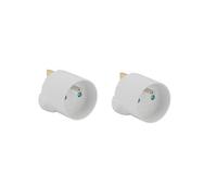 Zenitech - Lot de 2 adaptateurs France /Royaume Uni