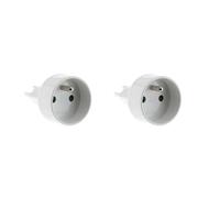 Lot de 2 adaptateurs France/Suisse - Zenitech