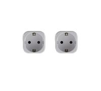 - Lot de 2 adaptateurs France/UE vers Angleterre/UK