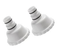 Lot de 2 adaptateurs pour aspirateur d'écumoire, pour raccords de tuyaux de 1,5"" et 1,25"", avec les piscines hors sol Summer Waves.