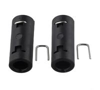 Lot de 2 adaptateurs pour nettoyeur haute pression Karcher pour K2 K3 K4 K5 K6 avec raccord rapide M22IG mâle vers femelle