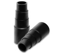 Lot de 2 adaptateurs pour tuyau d'aspirateur - Réducteur pour le raccordement au tuyau d'aspirateur - Compatible avec les outils de Kärcher Bosch Parkside Makita Metabo Black & Decker