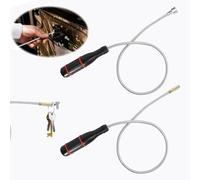 Lot de 2 aimants télescopiques extra puissants - Pince magnétique flexible - Barre magnétique télescopique - 3 LB