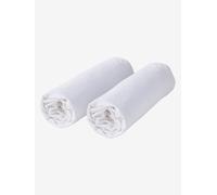 Lot de 2 alèses éponge imperméable anti-bactériens traitée Sanitized blanc 60X120