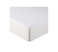 Lot de 2 alèses, protèges matelas imperméables et respirants - Coton et TPU - 140 x 200 cm - Blanc -