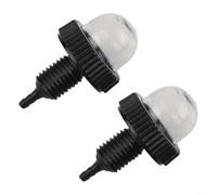 Lot de 2 ampoules de rechange pour Kawasaki FJ180V, remplace 49043-7002, kit de réparation de pompe à carburant en plastique ABS pour tondeuse à gazon, pièces de moteur et carburateur de petit moteur