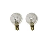 Lot de 2 ampoules E14 40W 300°C Four, cuisinière 00057874, 00613634 SIEMENS, NEFF, BOSCH, BRANDT, SAUTER, SCHOLTES, VEDETTE,