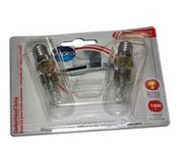 Lot de 2 ampoules halogènes T25L E14 40W long. 81mm diam. 23mm (60258-46941) Hotte 484000008834 SAUTER, BRANDT, DE DIETRICH, FAGOR, SANGIORGIO - 60258_3662894641386 G
