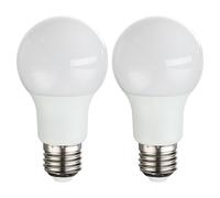 Lot de 2 ampoules LED 9 watts E27 boule 3000K ampoule lampe 810 lumen GLOBO 10600-2